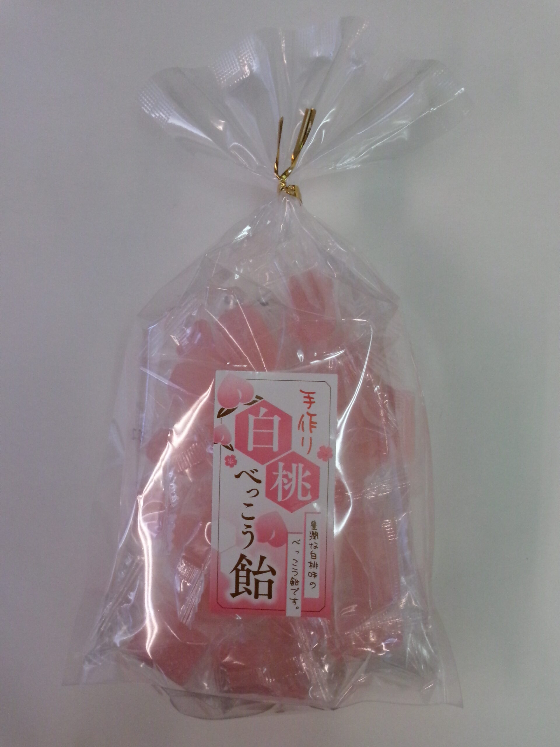 白桃べっこう飴